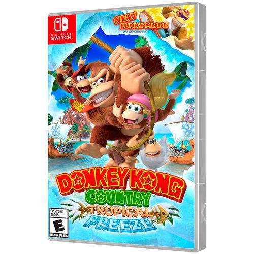 Jogo Donkey Kong Country Tropical Freeze Nintendo Switch é bom? Vale a pena?