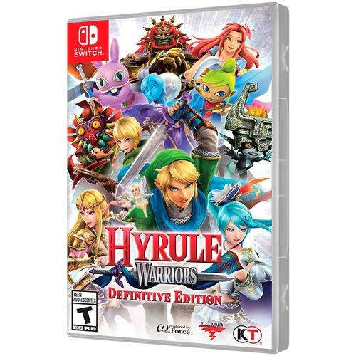 Jogo Hyrule Warriors Definite Edition Nintendo Switch é bom? Vale a pena?