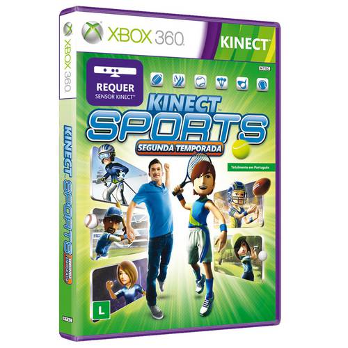 Jogo Kinect Sports: Segunda Temporada - Xbox 360 - Microsoft é bom? Vale a pena?