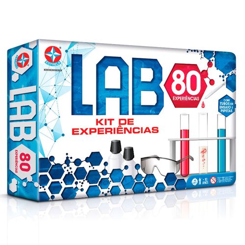 Jogo Lab Kit de Experiências com 80 Experiências Estrela é bom? Vale a pena?