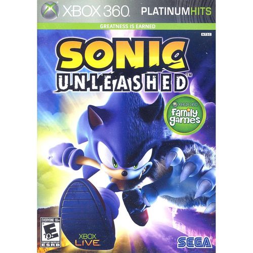 Jogo Sonic Unleashed da Sega Lacrado Original para Xbox 360 é bom? Vale a pena?