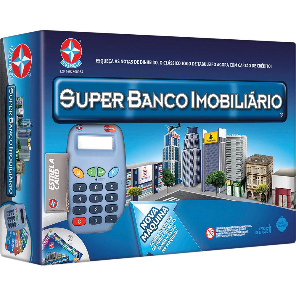 Jogo Banco Imobiliário - Década de 80 (Estrela) - Shopping Máquina do Tempo