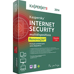 Kaspersky Internet Security Multidispositivos Renovação 2014 - 1 Usuário é bom? Vale a pena?