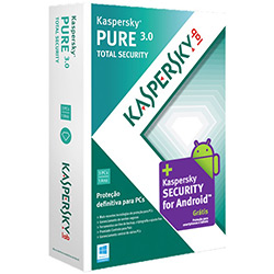 Kaspersky Pure Total Security 3.0 3 Usuários, 1 Ano Português (Mídia) é bom? Vale a pena?