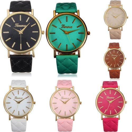 Kit 10 Relógios Feminino Geneva Preço Atacado Dourado Barato CORES SORTIDAS é bom? Vale a pena?