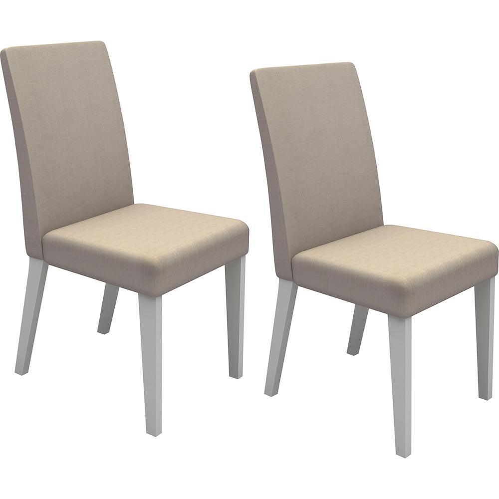 Kit 2 Cadeiras de Jantar Cristal Saara/Branco - Madesa é bom? Vale a pena?