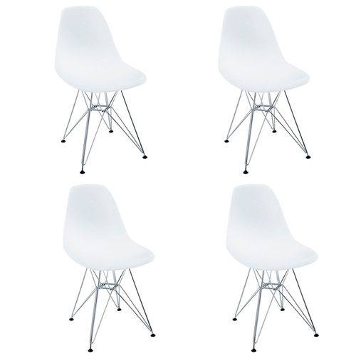 Kit 4 Cadeiras Charles Eames Eiffel Brancas é bom? Vale a pena?