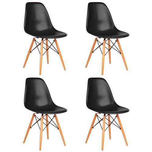 Kit 4 Cadeiras Charles Eames Eiffel Wood Design Varias Cores é bom? Vale a pena?