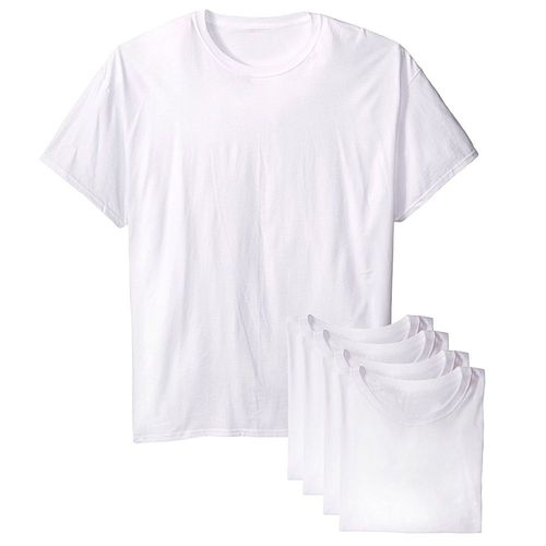 Kit 5 Camisetas Básicas Masculina T-shirt 100% Algodão Branca é bom? Vale a pena?