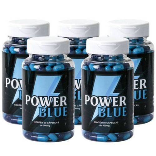 Kit 5 Power Blue Viagra Natural Estimulante 90 Cápsulas é bom? Vale a pena?