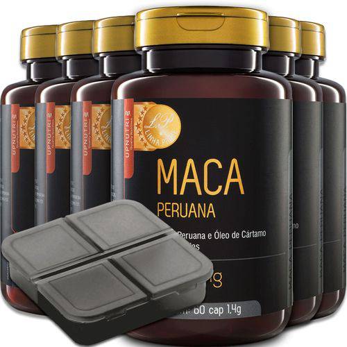 Kit 6x Maca Peruana 60 Cápsulas Upnutri + Porta Comprimidos é bom? Vale a pena?