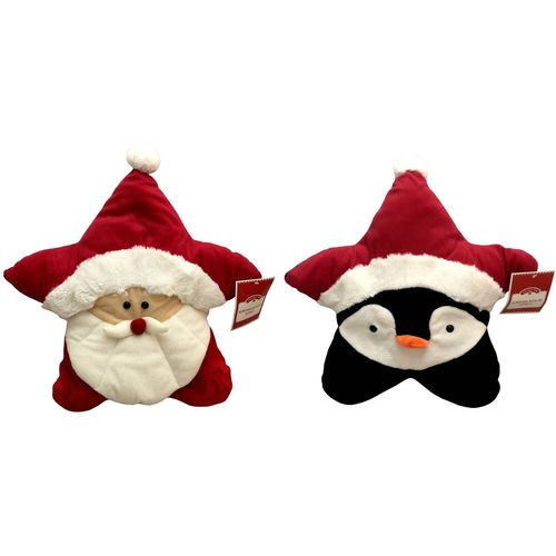 Kit 2 Almofadas Decorativas de Natal : Papai Noel e Pinguim é bom? Vale a pena?