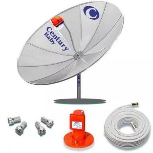 Kit Antena Parabólica Century Md170 1,70 Metros + Cabo + Lnb + Conector é bom? Vale a pena?