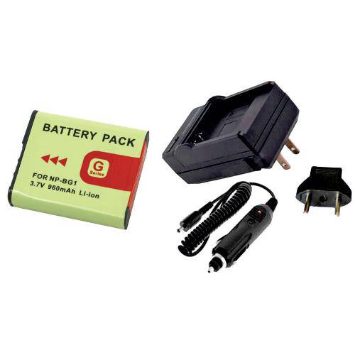 Kit Bateria Np-Bg1/Fg1 + Carregador para Câmera Digital e Filmadora Sony Cyber-Shot Dsc-H10, Dsc-W10 é bom? Vale a pena?