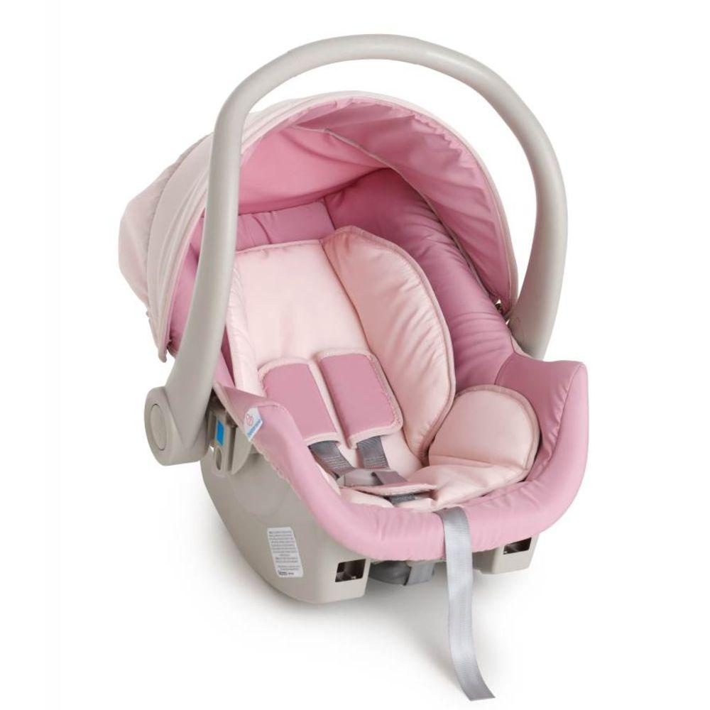 Kit bebê conforto Cocoon rosa bebê com base Galzerano é bom? Vale a pena?