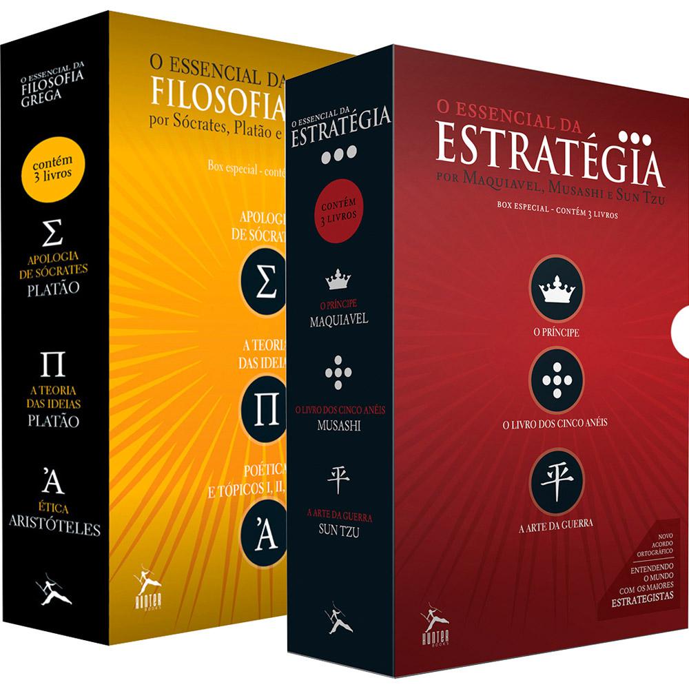 Kit - Box O Essencial da Estratégia (3 Volumes) + Box O Essencial da Filosofia (3 Volumes) é bom? Vale a pena?