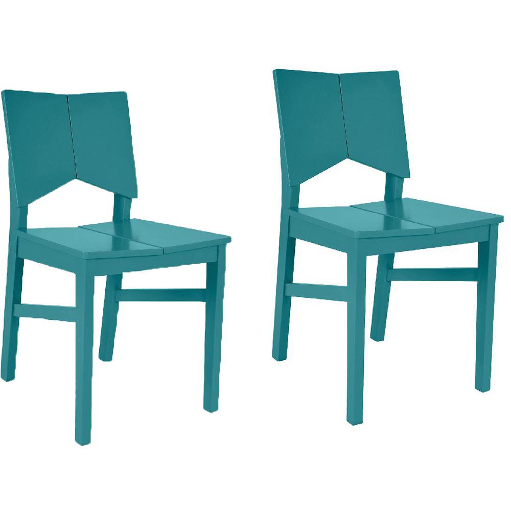 Kit 2 Cadeiras de Jantar Carioquinha Azul Oceano - Orb é bom? Vale a pena?