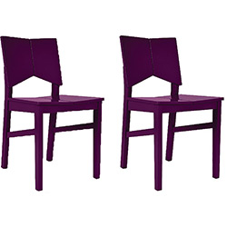 Kit 2 Cadeiras de Jantar Carioquinha Violeta - Orb é bom? Vale a pena?