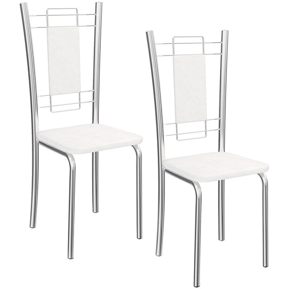 Kit 2 Cadeiras Florença Branca - Kappesberg é bom? Vale a pena?