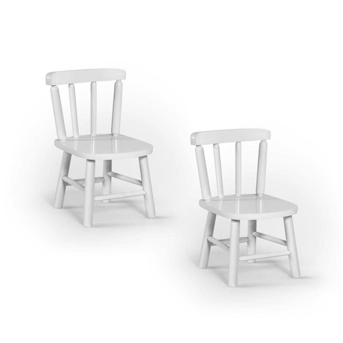 Kit 2 Cadeiras Infantis Torneadas em Madeira Uva Japão/ Tauari com Acabamento em Verniz - Branco é bom? Vale a pena?