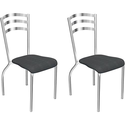 Kit 2 Cadeiras Portugal Preta - Kappesberg é bom? Vale a pena?