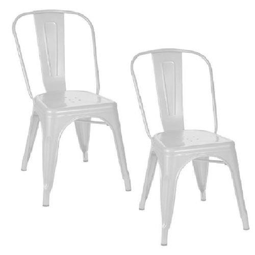 Kit 2 Cadeiras Tolix Branca é bom? Vale a pena?
