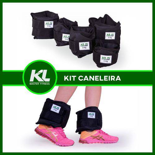 Kit Caneleira Tornozeleira de Peso 1,2,3 e 4kg Fixa Velcro é bom? Vale a pena?