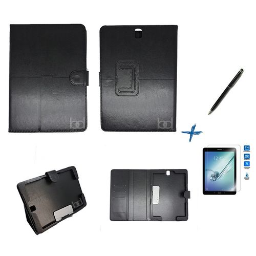 Kit Capa Case Galaxy Tab S3 - T820/T825 Carteira / Caneta Touch + Película de Vidro (Preto) é bom? Vale a pena?