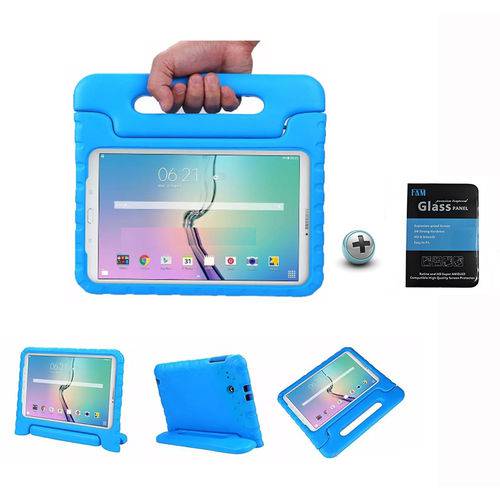 Kit Capa Case Protetor Infantil Anti-Choque/Impacto Galaxy Tab e T560/T561 9,6" + Película de Vidro é bom? Vale a pena?