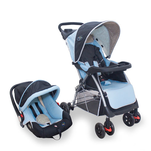 Kit Carrinho e Bebê Conforto Smart Baby Style Azul é bom? Vale a pena?
