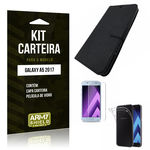 Kit Carteira Galaxy A5 2017 Película de Vidro + Capa Carteira -armyshield é bom? Vale a pena?