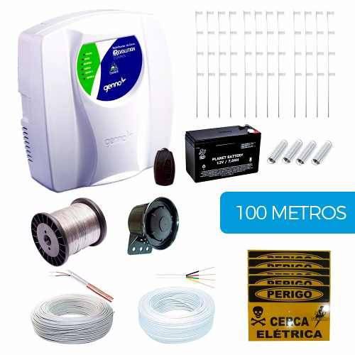 Kit Cerca Elétrica Residencial P/ 100 Metros C/ Setor Alarme é bom? Vale a pena?