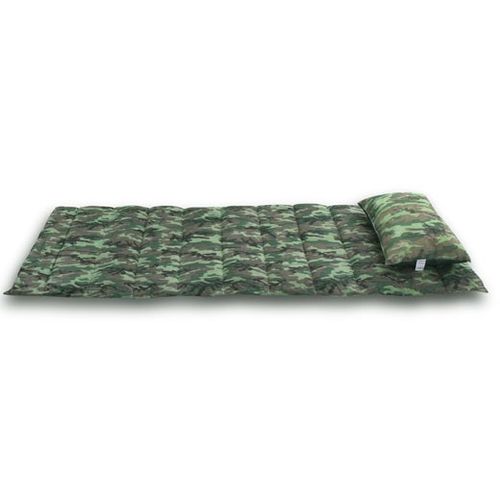 Kit Colchonete + Travesseiro com Estampa Militar para Acampar é bom? Vale a pena?