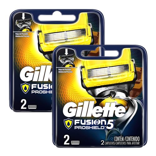 Kit com 4 Cargas Gillette Fusion Proshield é bom? Vale a pena?