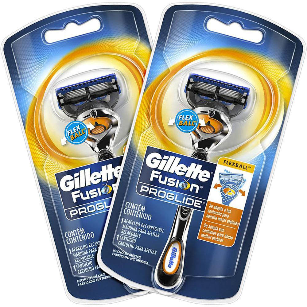 Kit com 2 Aparelhos de Barbear Gillette Fusion Proglide com Tecnologia Flexball é bom? Vale a pena?