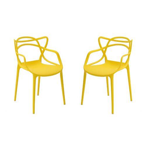 Kit com 2 Cadeiras Allegra Aviv Amarelo - Fratini é bom? Vale a pena?