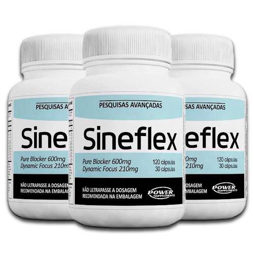 Kit com 3 Sineflex - Power Supplements é bom? Vale a pena?