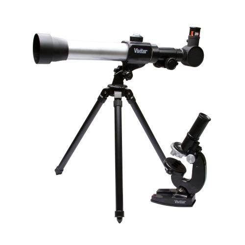 Kit combinado telescópio e microscópio é bom? Vale a pena?