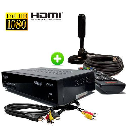Kit Conversor e Gravador Digital + Antena Hdtv Mta-3003 é bom? Vale a pena?