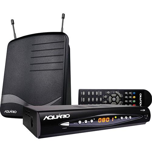 Kit Conversor e Gravador Digital Aquário + Antena DTV 1100 é bom? Vale a pena?