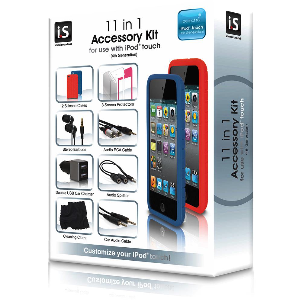 Kit de 11 Acessórios para iPod Touch 4ª geração - Isound é bom? Vale a pena?