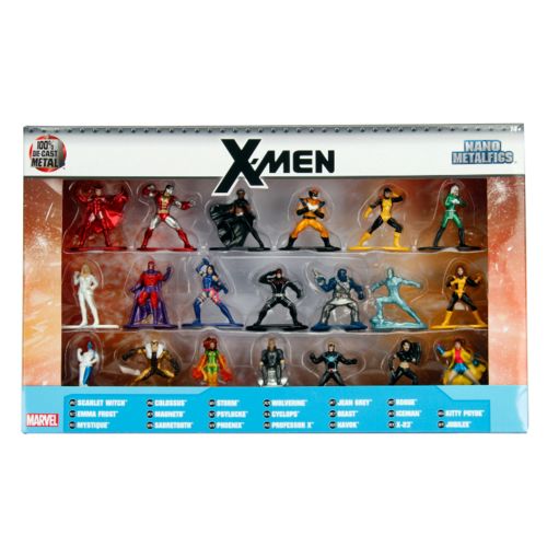 Kit de Bonecos Marvel X-Men 4 Cm Nano Metalfigs com 20 Figuras Jada Toys é bom? Vale a pena?