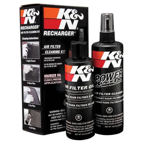 Kit Limpeza Filtro K&N Spray 99-5050 é bom? Vale a pena?