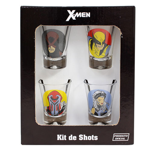Kit de Shots 4 Copos para Drink X-men 60ml 10022748 é bom? Vale a pena?