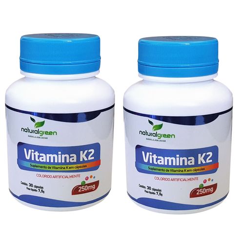 Kit de 2 Unidades Vitamina K2 60 Cápsulas é bom? Vale a pena?