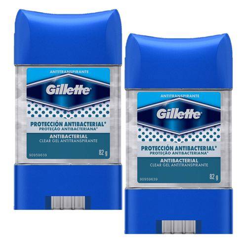 Kit Desodorante Gillette Antitranspirante Clear Gel Antibacterial 82g com 2 Unidades é bom? Vale a pena?