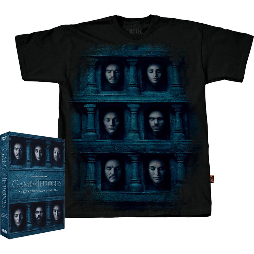 Kit Dvd + Camiseta Game Of Thrones - 6ª Temporada Completa é bom? Vale a pena?