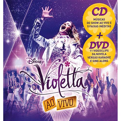 Kit DVD+CD - Violetta ao Vivo é bom? Vale a pena?