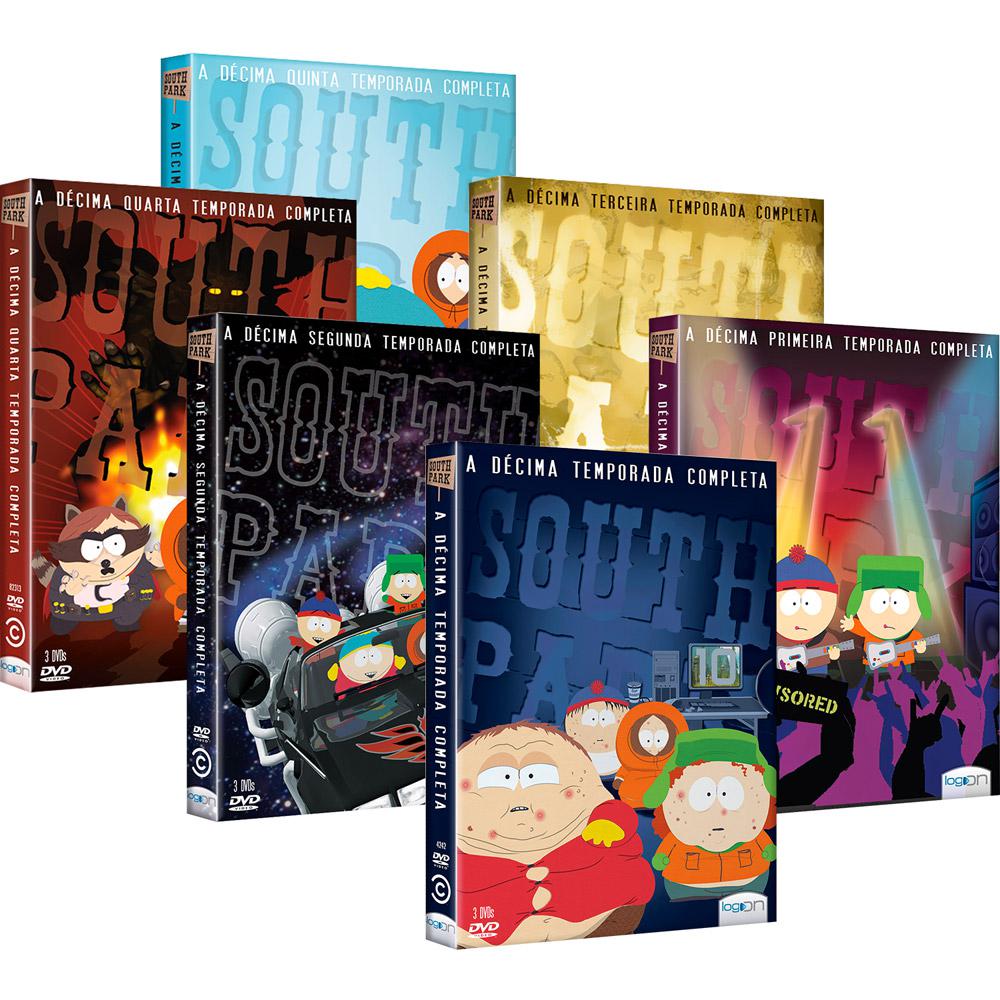 Kit DVD Coleção South Park: 10ª a 15ª Temporadas Completas (18 Discos) é bom? Vale a pena?