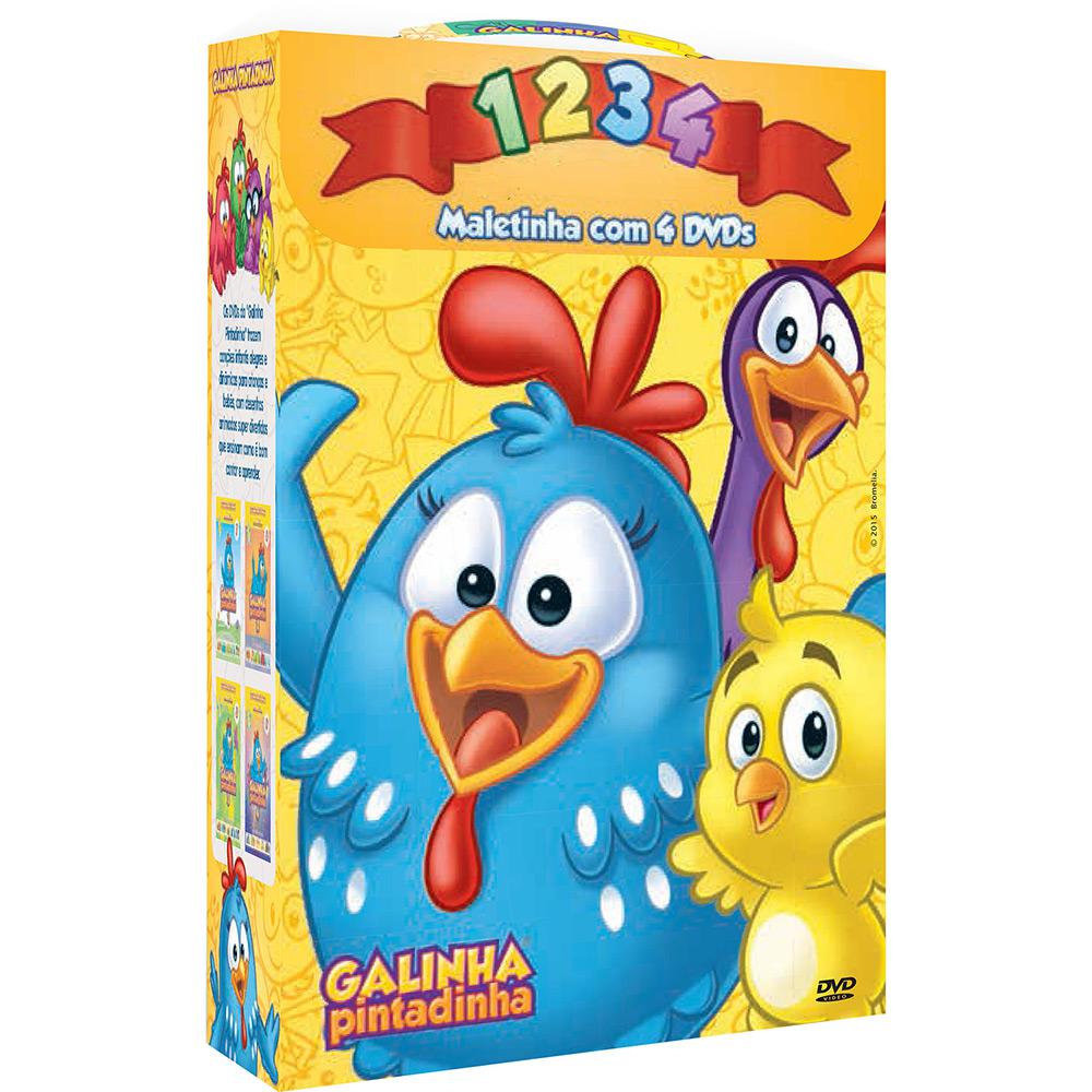 Kit DVD - Galinha Pintadinha 1 , 2 , 3 e 4 é bom? Vale a pena?
